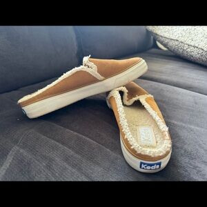 Keds suede slip-ons